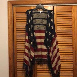 American Flag Cardigan